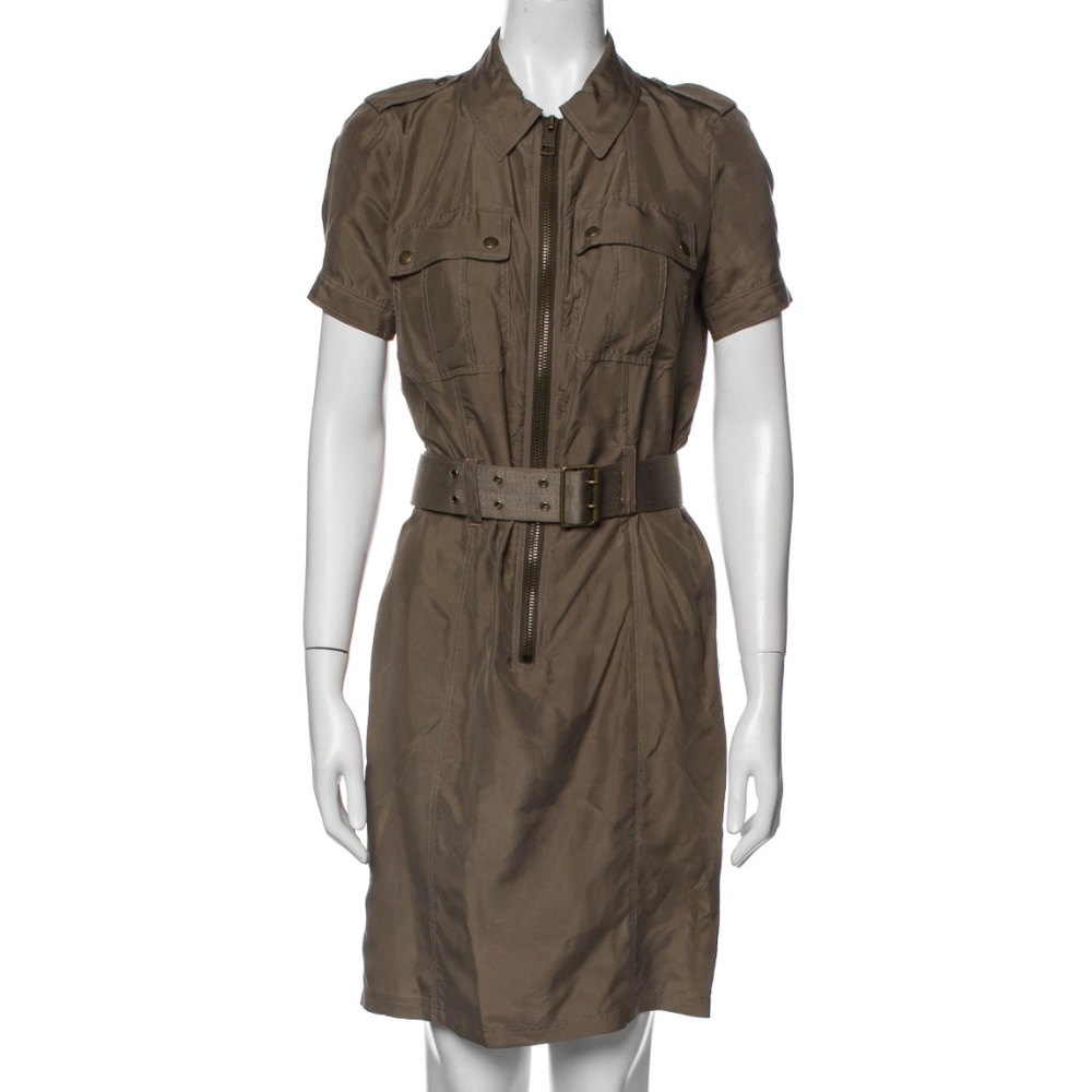 Burberry Brit silk trench dress